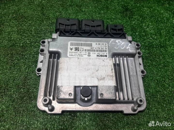 Блок управления двс Peugeot 3008 2010