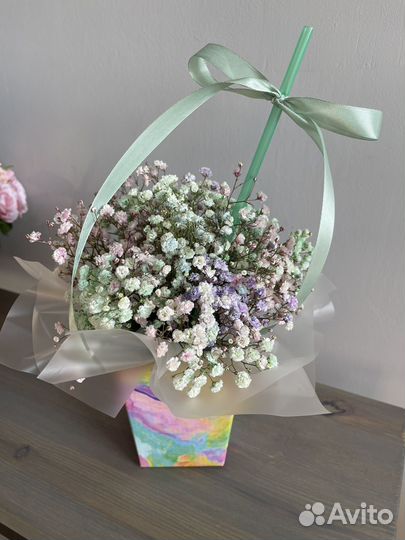 Композиция из гипсофилы