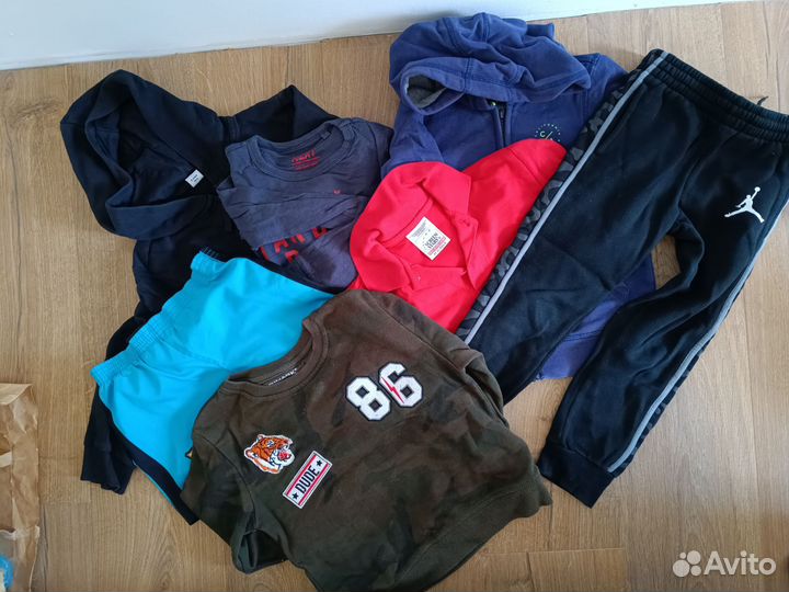 Пакет одежды на мальчика 116 размер