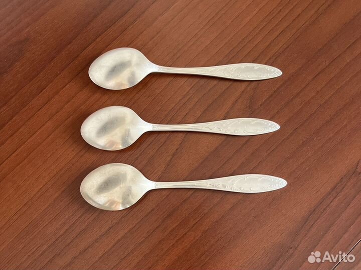 Антикварные винтажные мельхиор ложки СССР