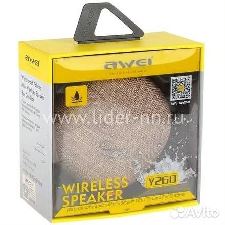 Колонка awei Y260 Bluetooth/MicroSD