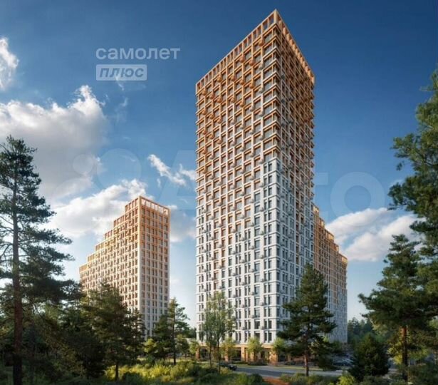 Квартира-студия, 29,5 м², 6/14 эт.