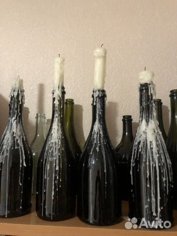 Подсвечник стекло hand made