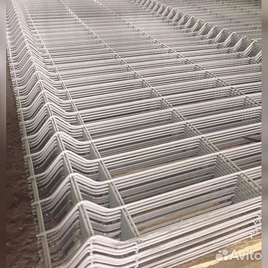 Забор сетка 3д