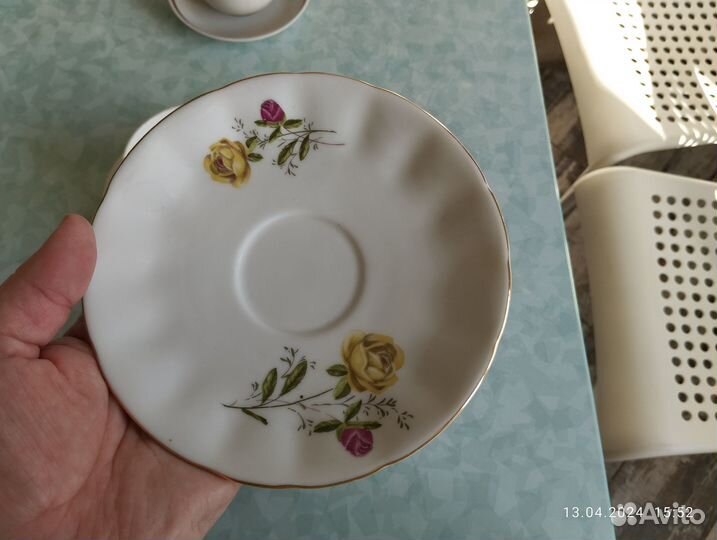 Чайные пары из тончайшего фарфора СССР