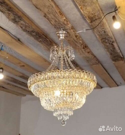 Люстра хрустальная