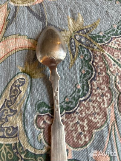 Ложка антикварная 84 проба 1835 г