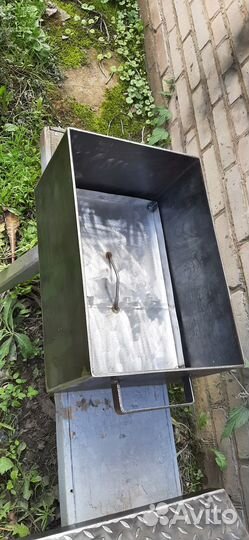 Коптильня, 45-30-40см металл 4мм