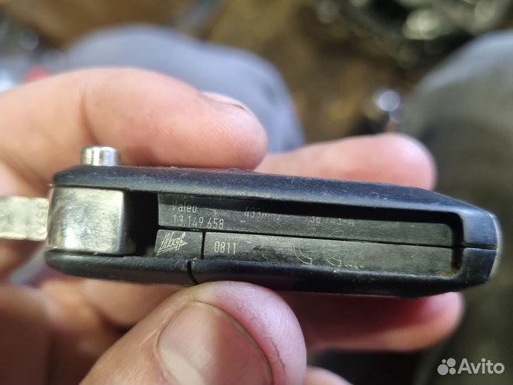 Ключ opel astra zafira vectra