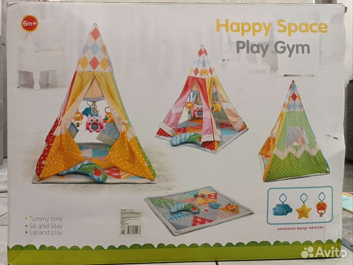 Развивающий коврик (палатка) новый