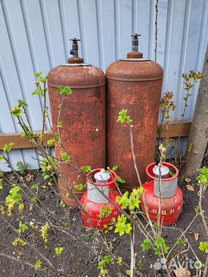 Газовый баллон 50л и 5л