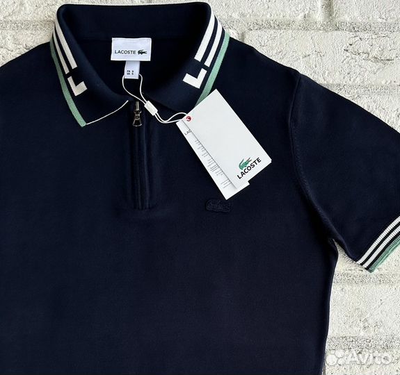 Вязаное поло Lacoste