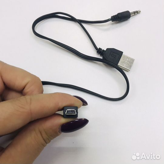 Кабель аудио разветвитель Jack 3.5 - USB Am\mini