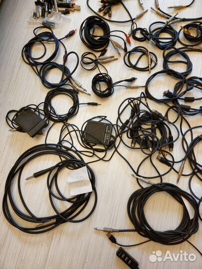 Кабели,переходники,микрофоны аудио и другое