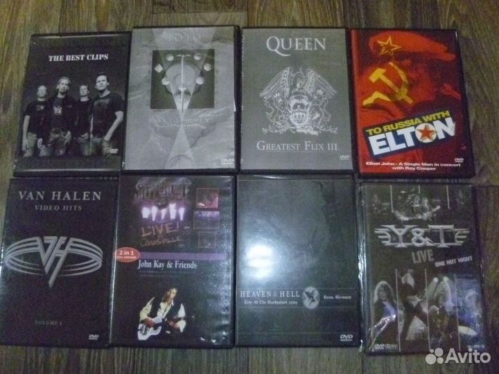 Видео Зарубежный Рок DVD диски