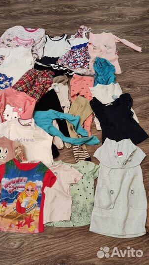 Вещи пакетом на девочку 92 98