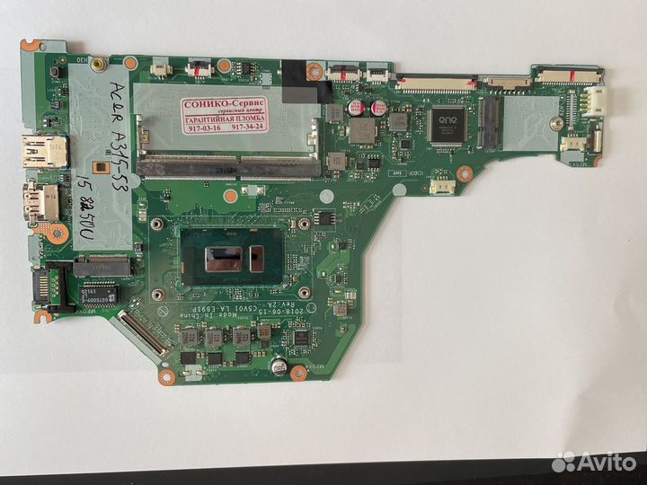 Материнская плата acer aspire A315-53