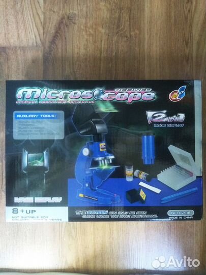 Новый микроскоп детский