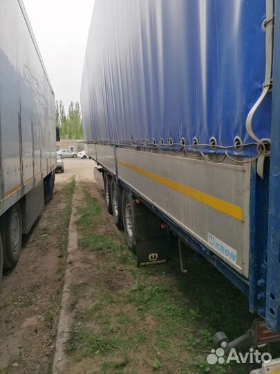 Надстройка полуприцепа кроне мешок борт