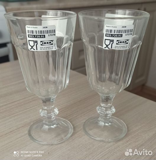 Бокалы для вина икеа