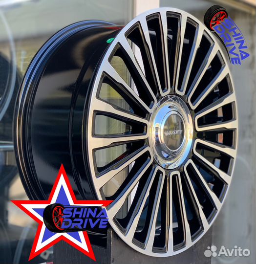 Диски LiXiang Mansory R20 5x120 Black Groove