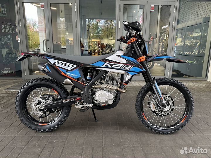 Мотоцикл K2R 250 EFC - Blue/Black (2024)