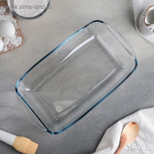 Форма для запекания Borcam, 2,8 л, прямоугольная