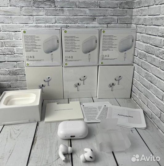 Наушники Air Pods Pro 2 с шумоподавлением