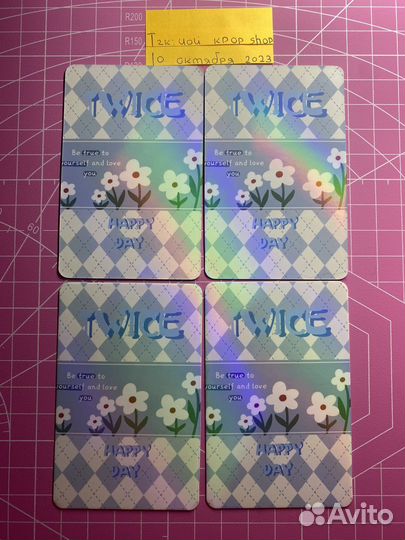 Карты твайс кпоп