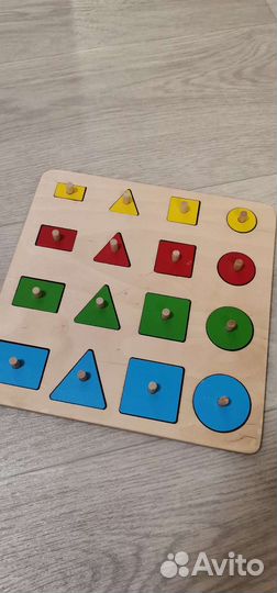 Деревянные развивающие игрушки