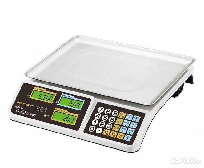 Весы 40кг Продуктовые Новые