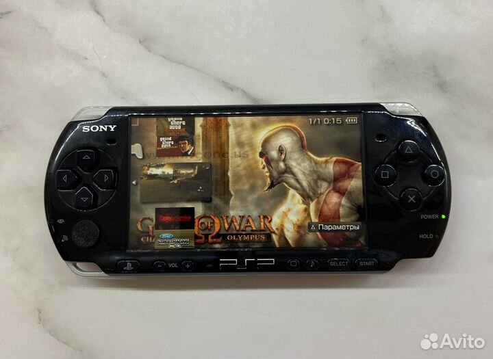 Sony PSP 3008 прошитая 70 игр