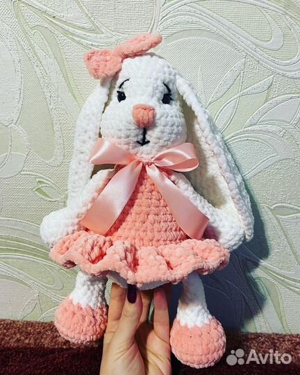 Мягкая игрушка зайчик