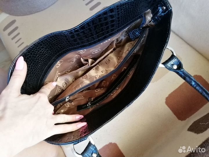 Сумка женская кожаная