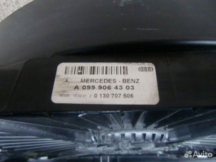 Вентилятор радиатора Mercedes GLC X253 C253 W253