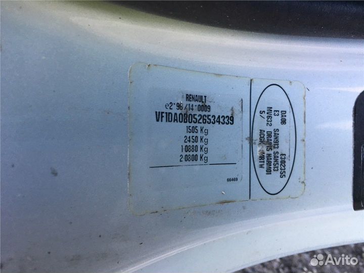 Разбор на запчасти Renault Megane 1996-2002