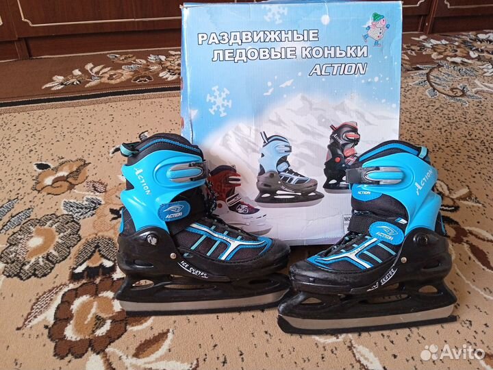 Коньки раздвижные