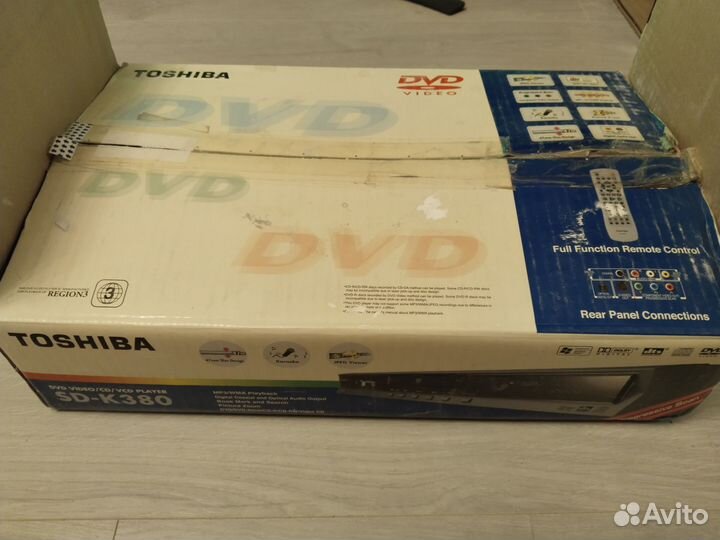 Портативный dvd плеер Toshiba