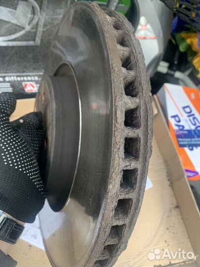 Тормозные диски на audi q7