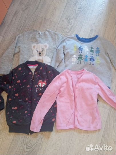 Вещи пакетом на девочку 110 рост