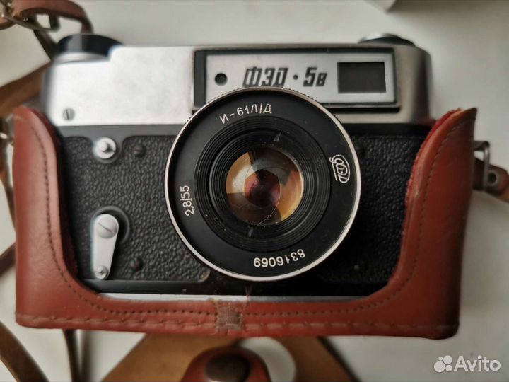 Фотоаппарат Фэд 5В, фотоэкспонометр