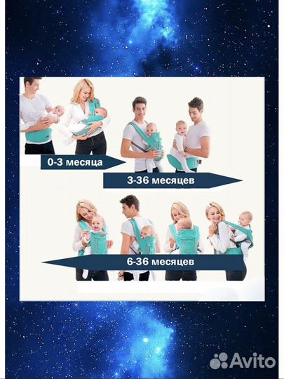 Эргорюкзак хипсит кенгуру