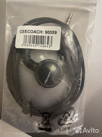 Cee coach наушник для рации для конного спорта