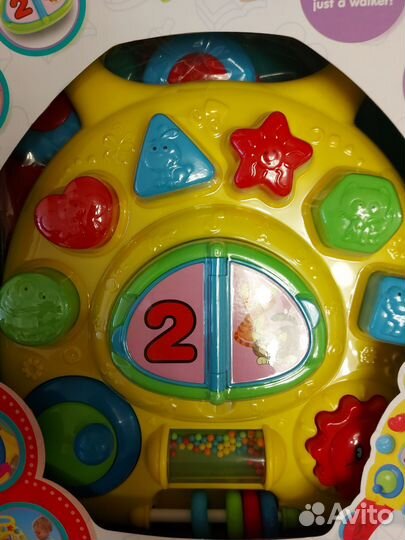 Развивающие игрушки ходунки каталка детские PlayGo