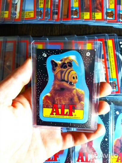 Коллекционные карты по Альфу от Topps (полный сет)