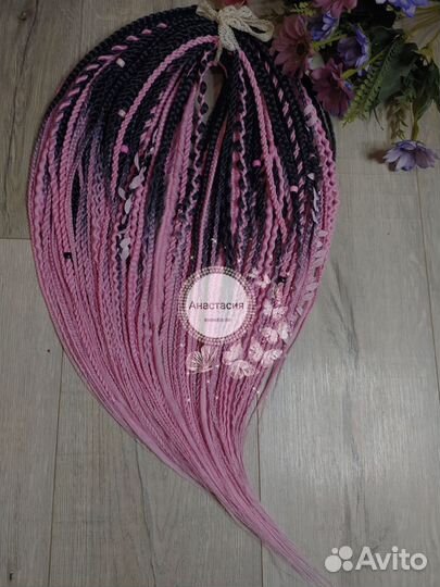 Комплекты кос, дредокудри