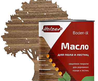 Масло для пола Holzer Boden-Öl тиковое дерево 2,5л