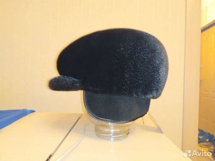 Меховая мужская кепка 57-58 размера