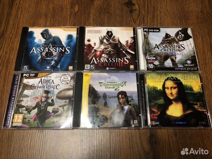 Assassins Creed Алиса в Стране Чудес Диск пк PC