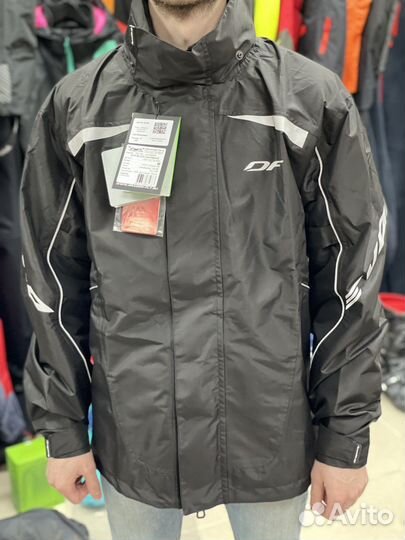 Куртка - дождевик EVO black (мембрана) + сумка